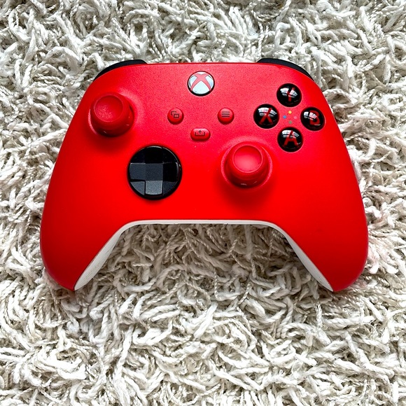 Video Games & Consoles Red Xbox Controller Doesnt Work Button Might